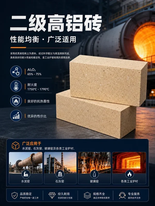 二级高铝砖